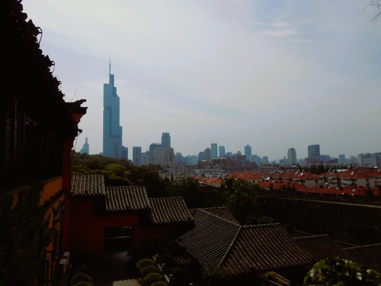 A view from Jiming Temple, Nanjing