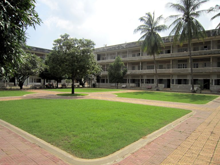 Tuol Sleng genocide museum in Phnom Penh