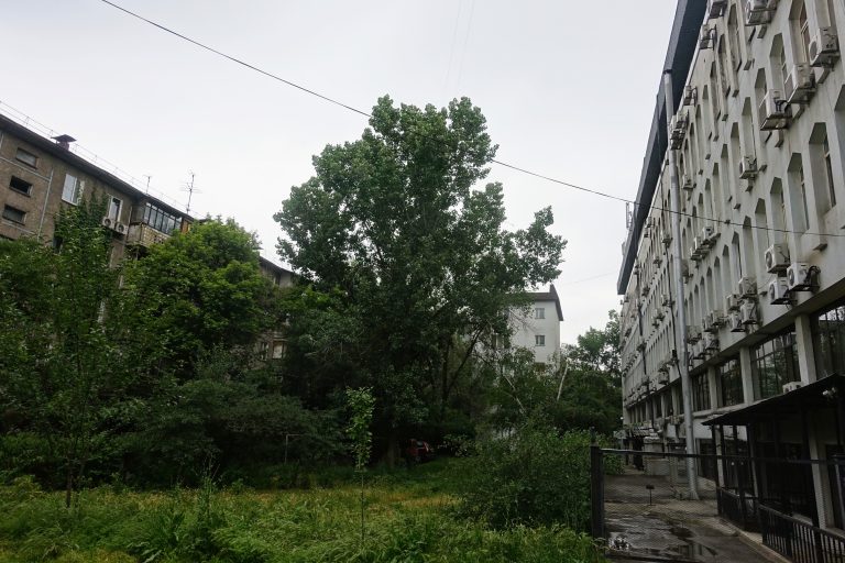 Residential compound, right next to Arbat