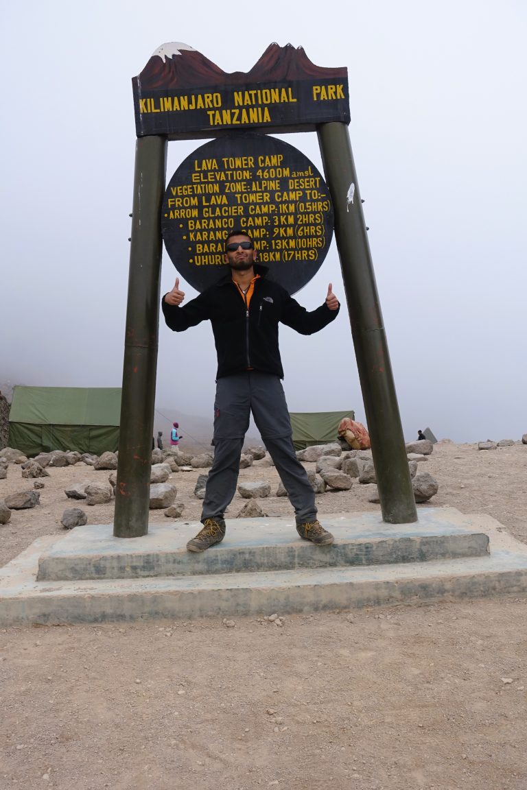 Another camp stop! (I was actually forced to pose for these pics so that the company could upload them onto their live FB feed...)