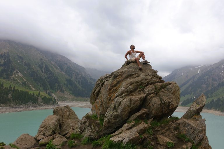 The prospect of being thrown into jail did little to curtail my enthusiasm for clambering giant rocks and striking embarrassing poses.