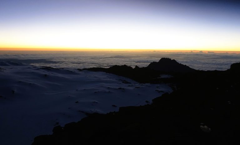 Took zero pics during the summit ordeal (read the blog post). This must have been after finally reaching the top. Did it before anyone else, and way before sunrise which meant a gruelling wait.
