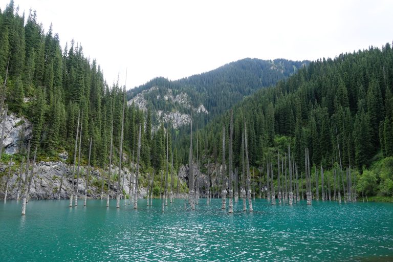 The extraordinary Lake Kaindy.