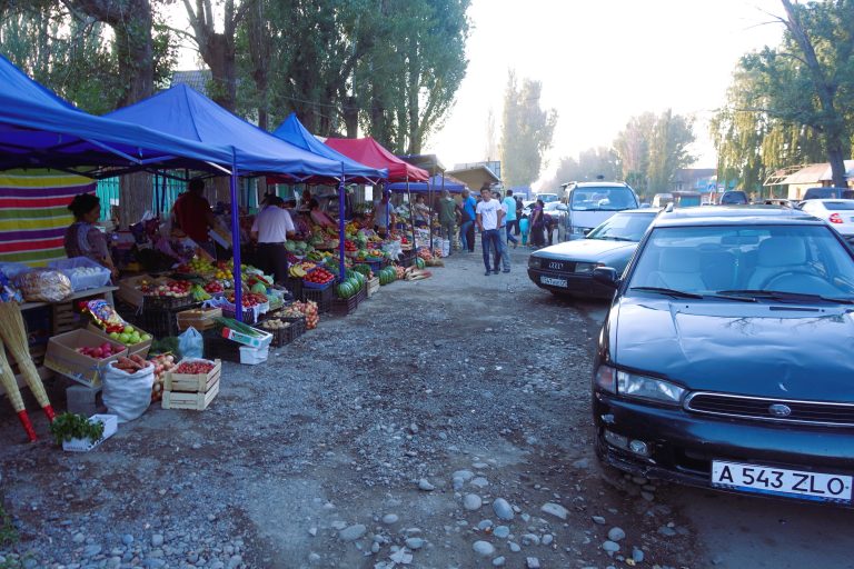Stopped at this typical market town for dinner, where restaurant staff looked at me like I had leprosy after I divulged my vegetarianism. This, despite the adjacent market stalls heaving with fresh vegetables!