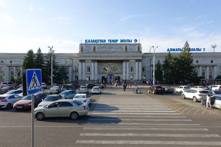 Almaty-2 Railway Station. To begin the rest of my journey.