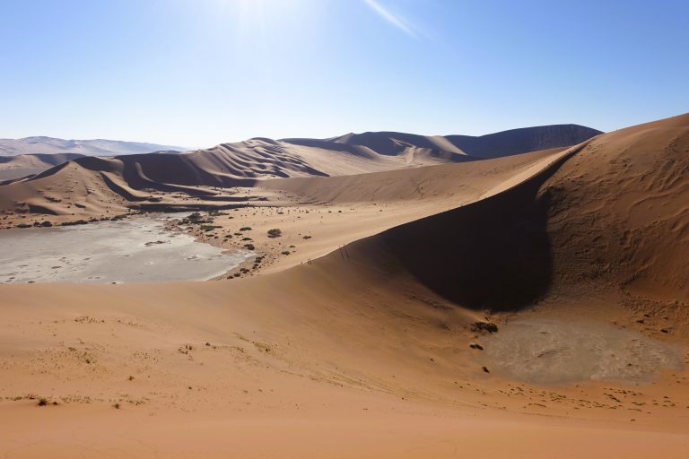 You really feel like you're on another planet. I'm fairly sure this is what other planets look like in films. I think because they do a lot of filming in Namibia.