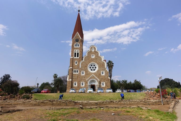 There's also this hundred year old church, which is like, the city's only notable landmark. It's absolutely tiny inside, but pleasant enough.

Despite the smaller scale of everything here, Windhoek isn't safe to walk around in after dark, so I eventually retreated back to my guesthouse and chilled for the rest of the evening.