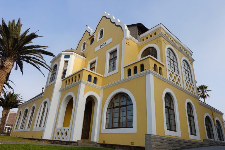 There's also some old German colonial architecture left over, which is nice to look at.