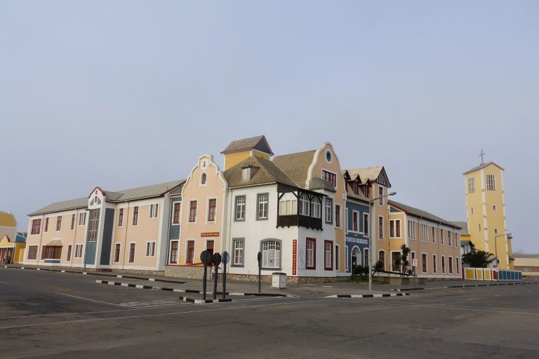 Swakopmund was founded around the turn of the 20th century by the Germans, and the overwhelming majority of non-Namibian tourists today are Germans too. I guess it must feel like a slice of home away from home, in the same way that many places in the former British Empire remind me of home.