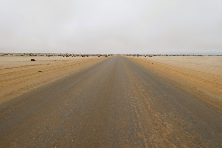The roads in this part of Namibia were probably the most deserted that I've experienced on this entire trip.