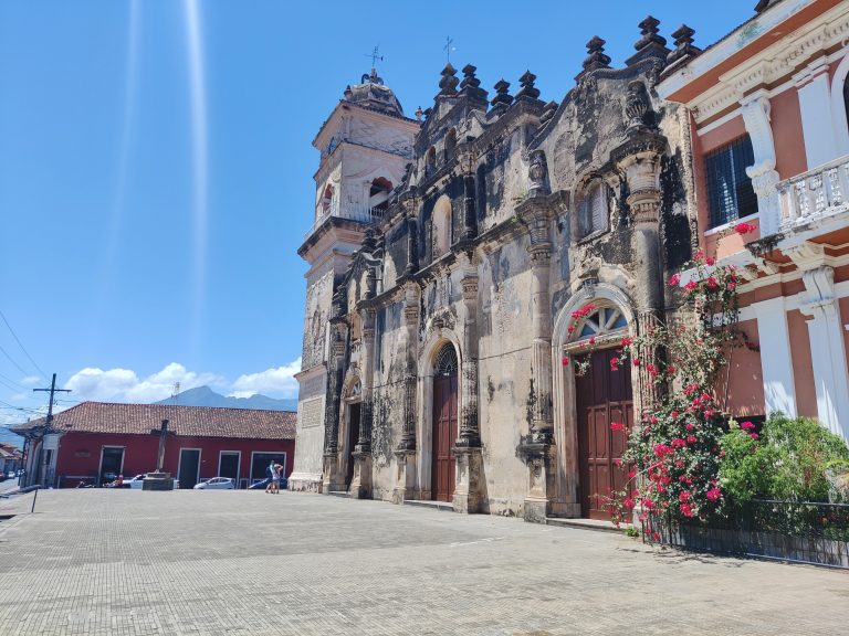 Iglesia La Merced, which was literally right next door to our hostel.