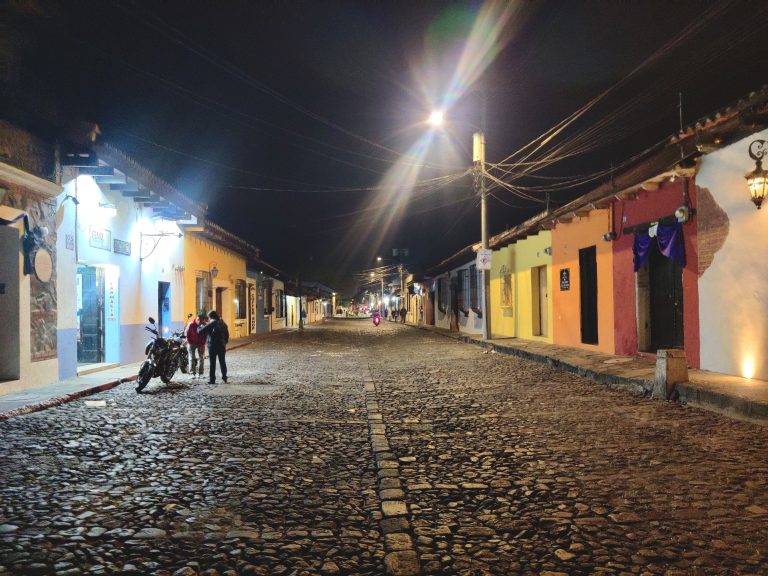 After one heck of a shuttle ride - almost ten hours traversing the entire length of El Salvador before crossing into Guatemala - I made it safely into Antigua and beelined straight for food.