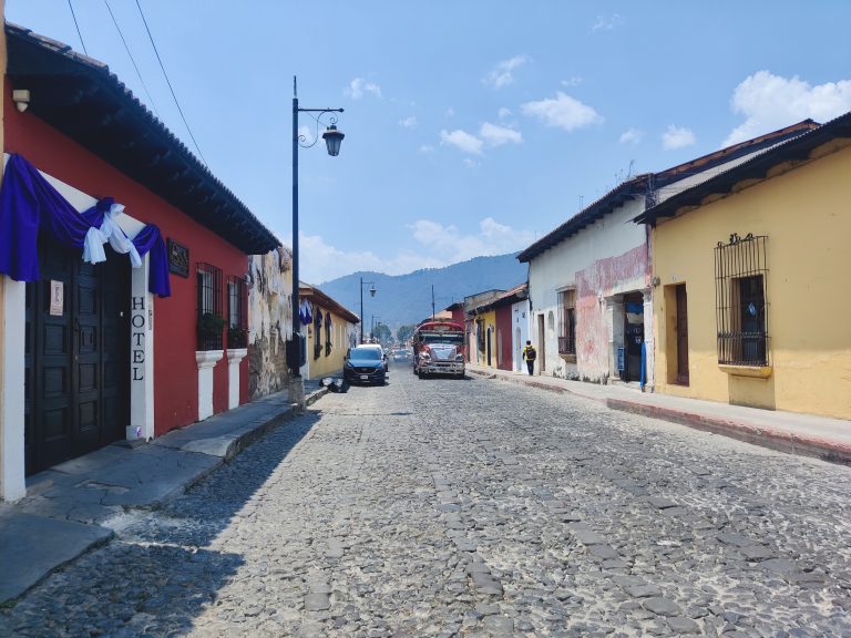 A brief series on Antigua's cobblestone charm: exhibit one.