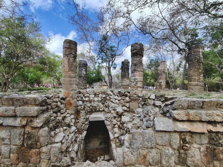 Some of the surviving structures are more residential rather than religious in nature iirc, though I suspect this isn't an example of the former...