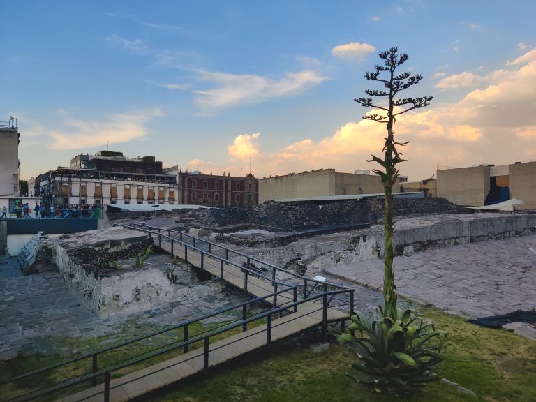The Metropolitan Cathedral, as magnificent as it is, is also an act of colonial violence - it was built on top of the Aztecs' sacred precinct. The razed remains of Templo Mayor (their holiest site) are within the modern day Zócalo (main city square).