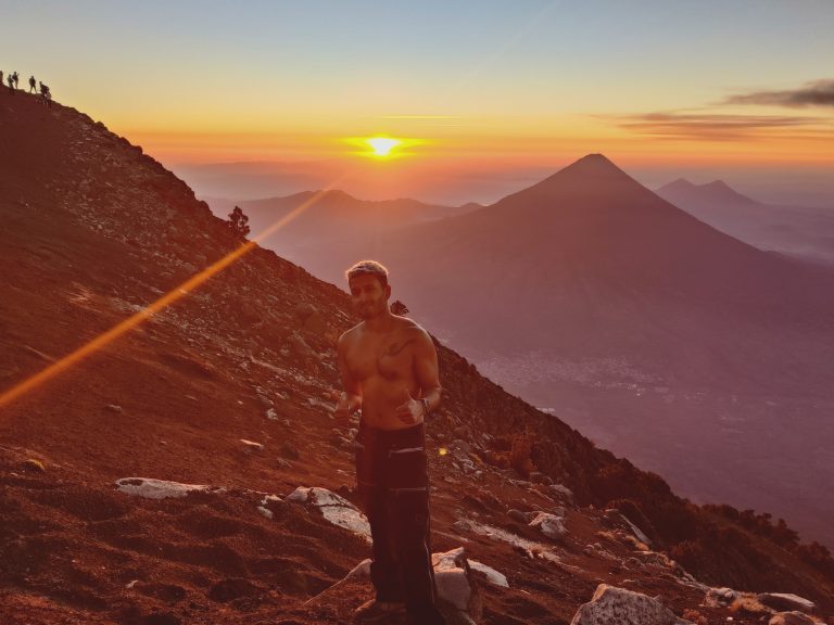 Was instructed to pose for this shot by another hiker so here it is.