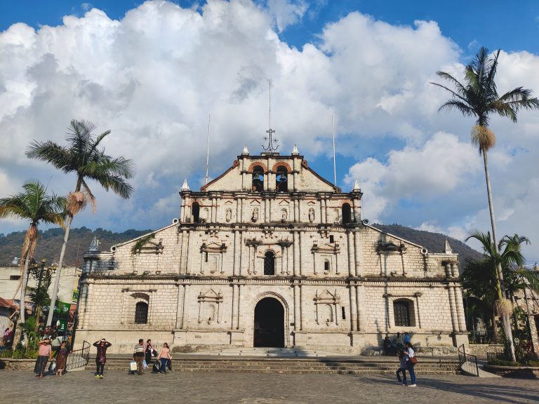 After sorting out the next day's travel (or so I thought), I decided to visit another lakeside town. This required taking a colectivo from outside the old colonial church, named after St. Francis of Assisi.