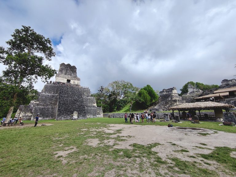 The reason why I said that is because THIS is the Central Acropolis area, with Temple II (Temple of the Masks) visible.