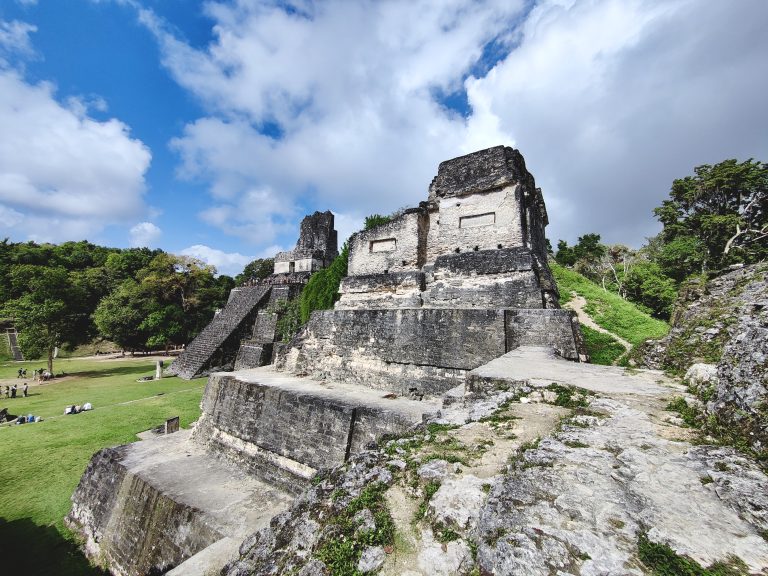 We went a little off-piste as the neighbouring 'acropolis' complexes were considerably quieter than the hubbub surrounding Temples I and II.