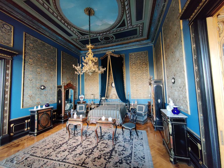 I wanna say that this is either the Emperor's or the Empress's bedroom, but I can't remember which...