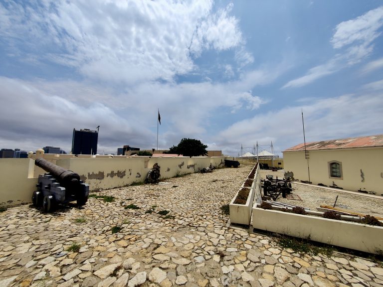 There are some old cannons and stuff, which is cool.