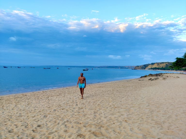 The resort was nice enough, though had seen better days. I never *don't* enjoy beach time, especially when the beach is as quiet as this. 