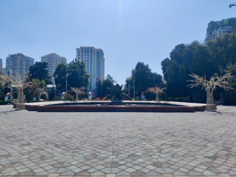 The square opposite the Opera House. Dead af on a Sunday afternoon...