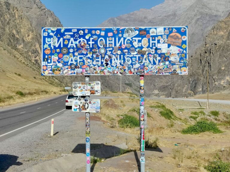 A popular sign announcing the proximity of Afghanistan. Security has been ramped up nowadays so it's impossible to just cross over as people once did. Not that one would really want to given the current Afghan regime. We spent a lot of time gazing over to the other side, sometimes even seeing Afghans go about their daily lives in the distance, wondering what life was like for them. A country and a people that deserve so much more than what powers both foreign and domestic have inflicted upon them. Sigh.
