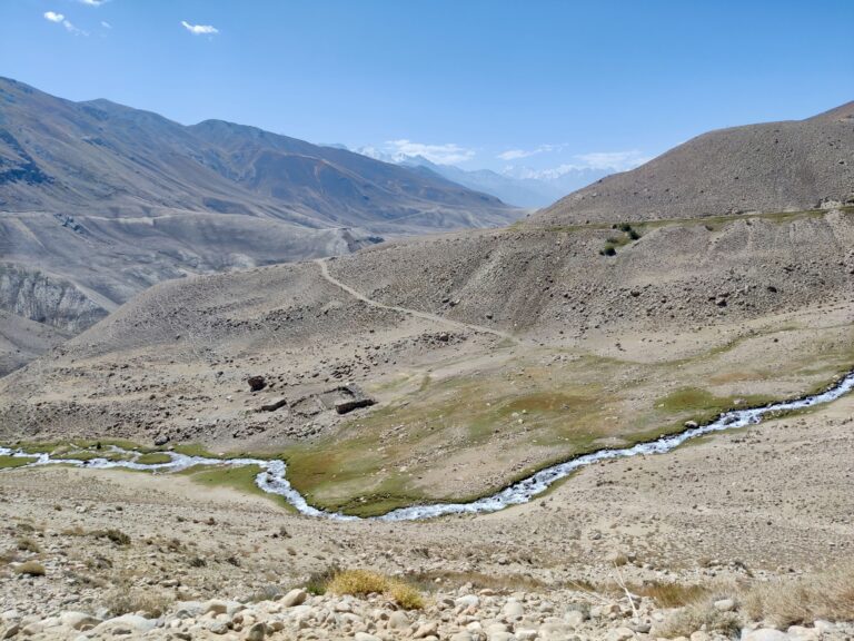 Back into the Wakhan Valley with the Panj (and therefore Afghanistan) visible again.