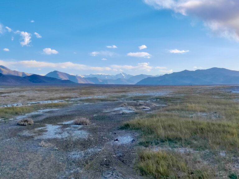 There's a little village on the lake shore where we stopped. As with Alichur and Murghab, it boggles the mind that people would choose to live in such an unforgiving environment. But the surroundings are undeniably beautiful.
